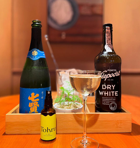 Sparkling Port Sake