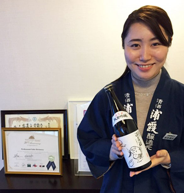 Interview with Michiyo Funyu of Urakasumi brewery