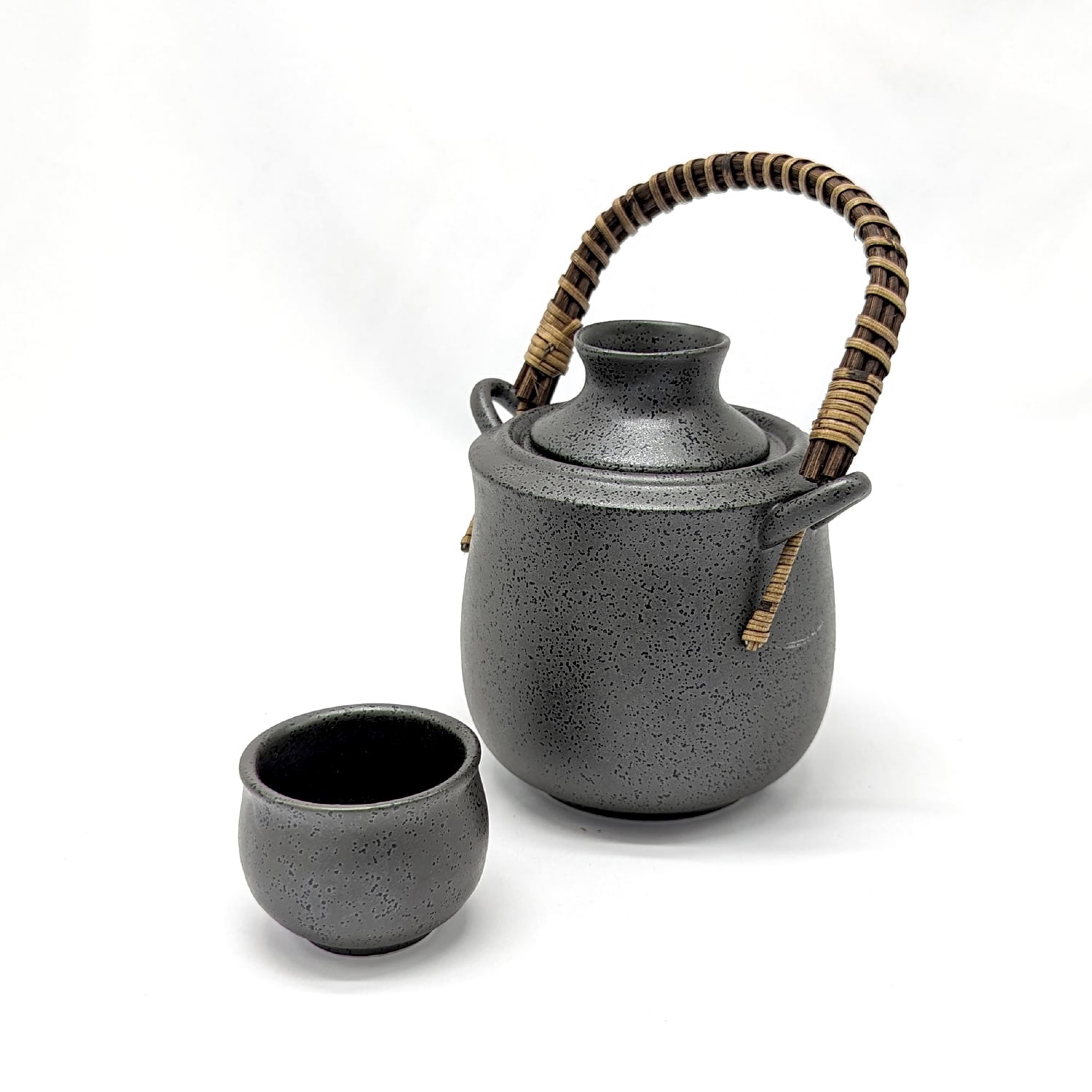 Sake Warmer - Karaffe und Pott mit Henkel
