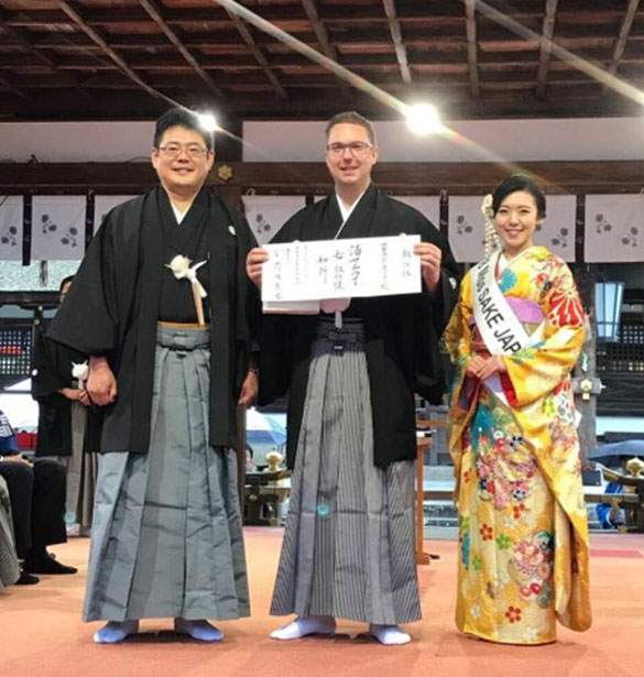 Austria's first SAKE SAMURAI