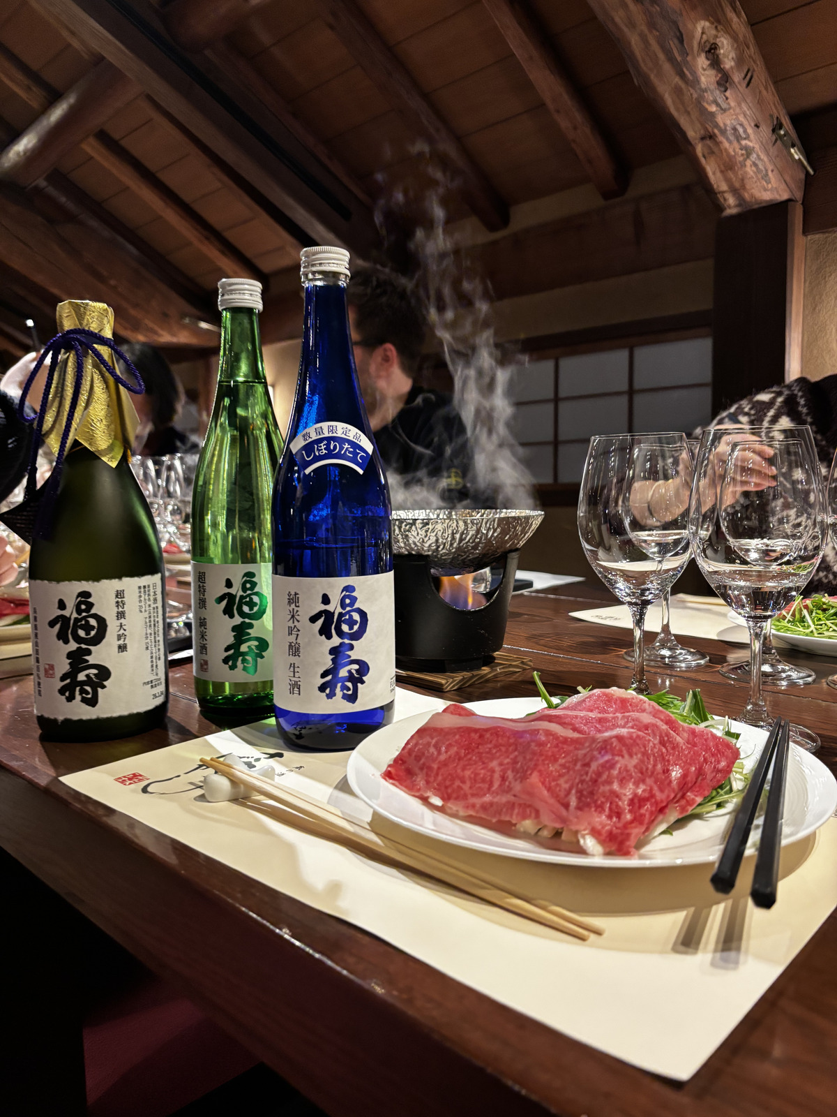 Shabu-shabu Rezept – Japanese Hot Pot (Nabemono) & perfekte Sake-Begleitung